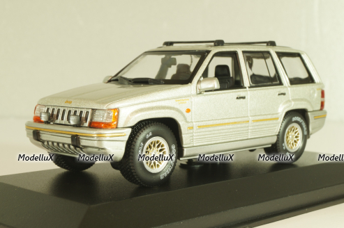 Jeep Grand Cherokee 1995, silver, 940149661, Maxichamps 1:43