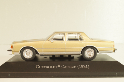 Chevrolet Caprice 1981, gold, Grandes Autos, Altaya 1:43
