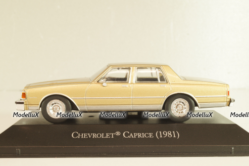 Chevrolet Caprice 1981, gold, Grandes Autos, Altaya 1:43