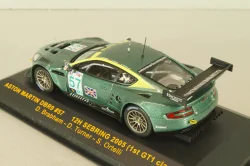 Aston Martin DBR9 #57 12H Sebring 2005 (1st GT1 classe) D.Brabham/S.Ortelli, green, GTM025, IXO 1:43