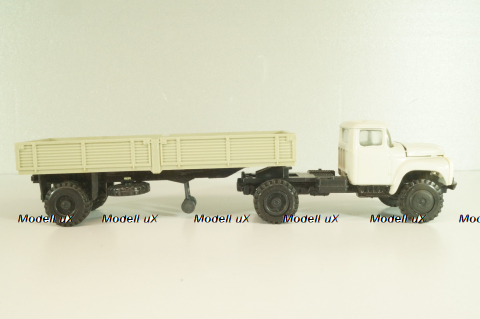Зил-130В1 с п/п Одаз-885, белый, Декабрь 1991, Электроприбор 1:43