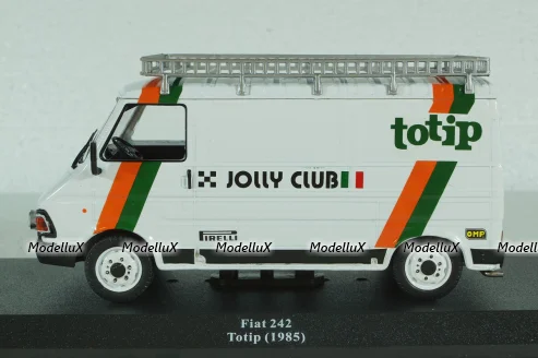Fiat 242 Team Jolly Club Totip, Rally Assistance №45 1:43