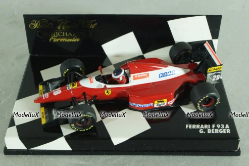 Ferrari F 93A, G.Berger 1993, Formula 1, 930028, Minichamps 1:43