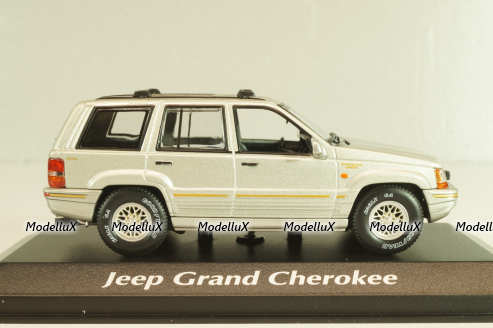 Jeep Grand Cherokee 1995, silver, 940149661, Maxichamps 1:43
