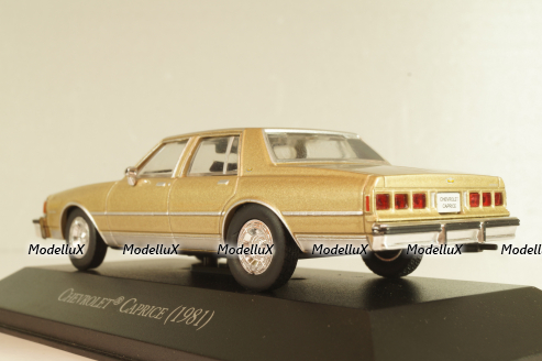 Chevrolet Caprice 1981, gold, Grandes Autos, Altaya 1:43