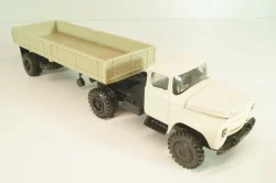 Зил-130В1 с п/п Одаз-885, белый, Декабрь 1991, Электроприбор 1:43