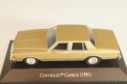 Chevrolet Caprice 1981, gold, Grandes Autos, Altaya 1:43