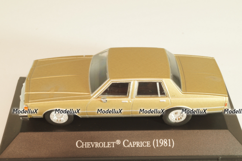 Chevrolet Caprice 1981, gold, Grandes Autos, Altaya 1:43