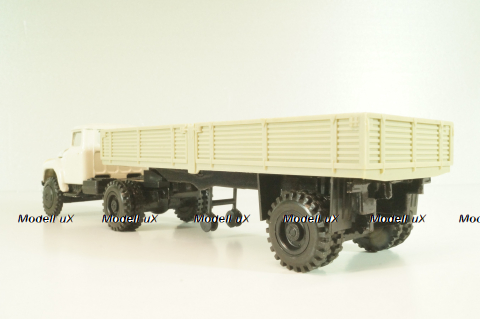 Зил-130В1 с п/п Одаз-885, белый, Декабрь 1991, Электроприбор 1:43
