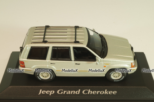 Jeep Grand Cherokee 1995, silver, 940149661, Maxichamps 1:43