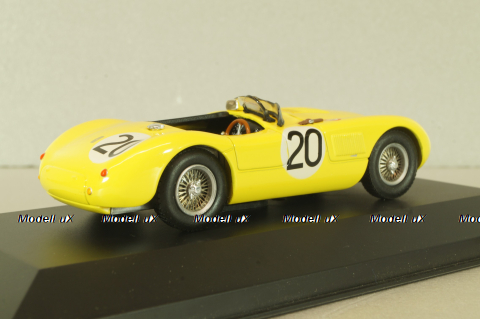 Jaguar Type C #20 Le Mans 1953, Laurent/Tornaco, yellow, LMC005, IXO 1:43