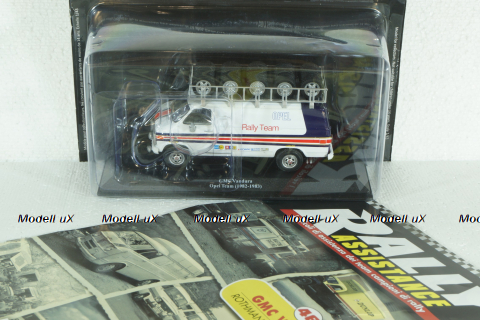 GMC Vandura Rothmans Opel Rally Team, Rally Assistance №46 1:43