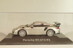 Porsche 911 (991) GT3 RS 2014, silver, Altaya 1:43
