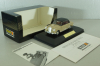 Mercedes 220 S Ponton (W180) 1956, ligt brown/black, 4326, Faller 1:43 