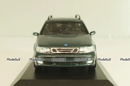 SAAB 9-5 break 1999, dark green metallic, 940170811, Maxichamps 1:43