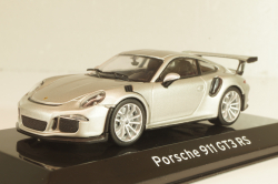 Porsche 911 (991) GT3 RS 2014, silver, Altaya 1:43