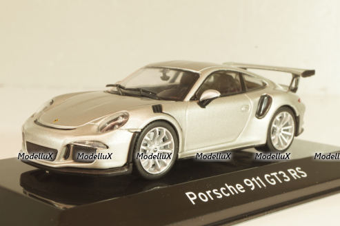 Porsche 911 (991) GT3 RS 2014, silver, Altaya 1:43