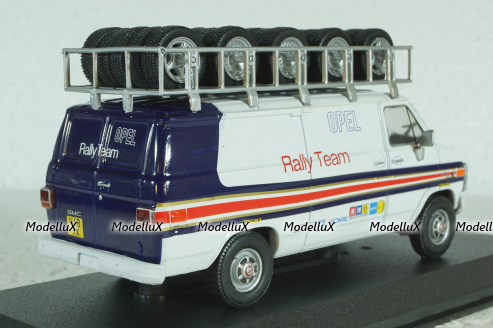 GMC Vandura Rothmans Opel Rally Team, Rally Assistance №46 1:43