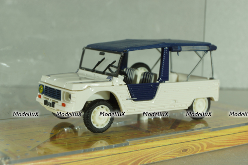 Citroen Mehari Azur 1983, white, Norev 1:43 Уценка!
