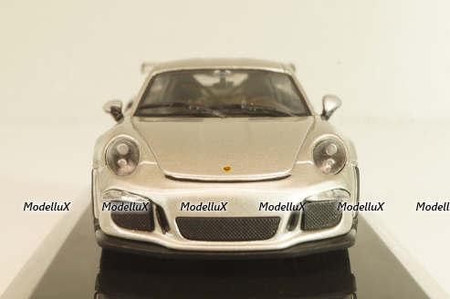 Porsche 911 (991) GT3 RS 2014, silver, Altaya 1:43