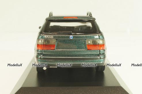 SAAB 9-5 break 1999, dark green metallic, 940170811, Maxichamps 1:43