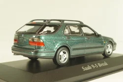 SAAB 9-5 break 1999, dark green metallic, 940170811, Maxichamps 1:43