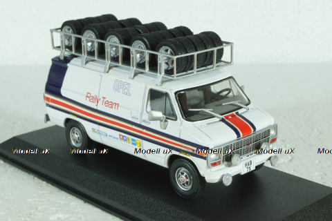 GMC Vandura Rothmans Opel Rally Team, Rally Assistance №46 1:43