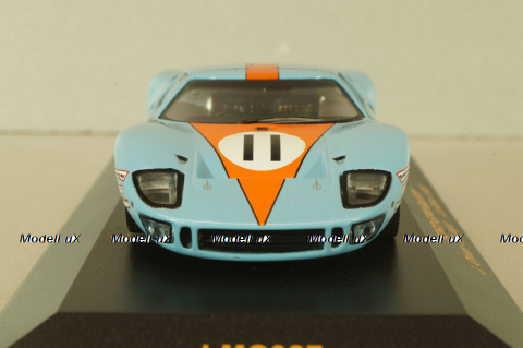 Ford GT40 #11 Le Mans 1968 J.Oliver/B.Muir, blue,  LMC027, IXO 1:43