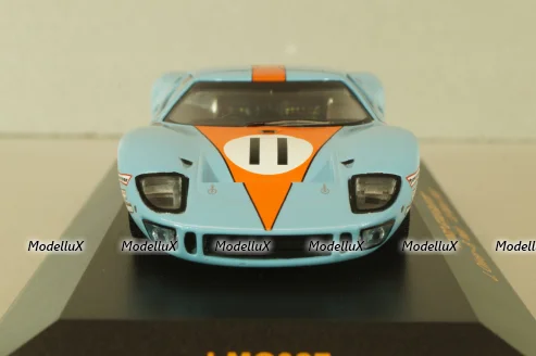 Ford GT40 #11 Le Mans 1968 J.Oliver/B.Muir, blue,  LMC027, IXO 1:43