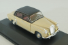 Mercedes 220 S Ponton (W180) 1956, ligt brown/black, 4326, Faller 1:43 