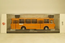 Лиаз-677М, городской автобус 1983, охра, DEMPRICE 1:43