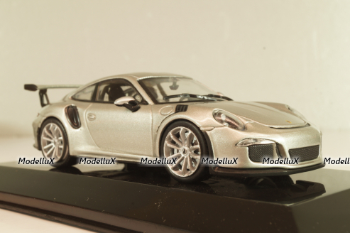 Porsche 911 (991) GT3 RS 2014, silver, Altaya 1:43