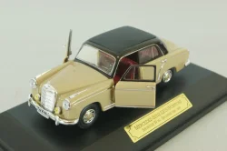 Mercedes-Benz 220 S Ponton (W180) 1956, ligt brown/black, 4326, Faller 1:43 Уценка!