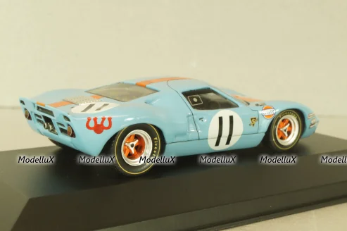 Ford GT40 #11 Le Mans 1968 J.Oliver/B.Muir, blue,  LMC027, IXO 1:43