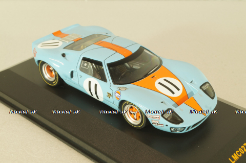 Ford GT40 #11 Le Mans 1968 J.Oliver/B.Muir, blue,  LMC027, IXO 1:43