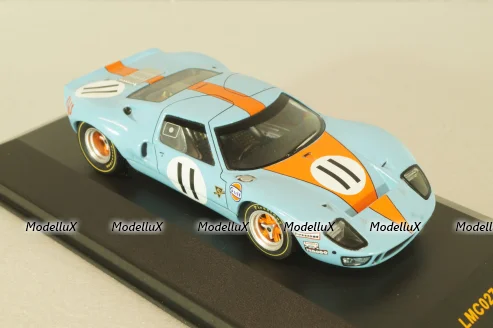 Ford GT40 #11 Le Mans 1968 J.Oliver/B.Muir, blue,  LMC027, IXO 1:43