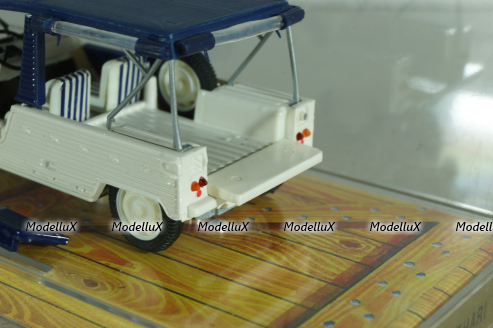 Citroen Mehari Azur 1983, white, Norev 1:43 Уценка!
