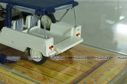 Citroen Mehari Azur 1983, white, Norev 1:43 Уценка!