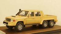 Toyota Land Cruiser FJ79 MDT Southern Scorpion 6X6 Beige 2014, GLM Models 1:43