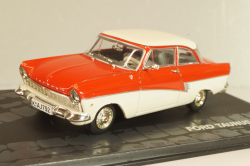 Ford Taunus 17M (P2) De luxe coupe 1957, red/white, Deutsche Liebhaber-Autos, Altaya 1:43