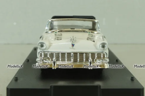 Ford Fairlane 1956, Joe Weatherley, NASCAR, white, 1006, Quartzo 1:43
