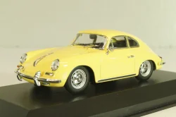 Porsche 356 B Coupe 1961, yellow, 940064300, Maxichamps 1:43