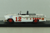 Ford Fairlane 1956, Joe Weatherley, NASCAR, white, 1006, Quartzo 1:43