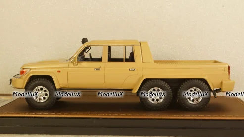Toyota Land Cruiser FJ79 MDT Southern Scorpion 6X6 Beige 2014, GLM Models 1:43