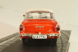 Ford Taunus 17M (P2) De luxe coupe 1957, red/white, Deutsche Liebhaber-Autos, Altaya 1:43