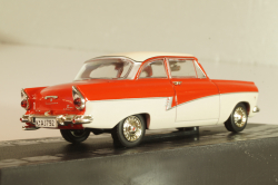 Ford Taunus 17M (P2) De luxe coupe 1957, red/white, Deutsche Liebhaber-Autos, Altaya 1:43