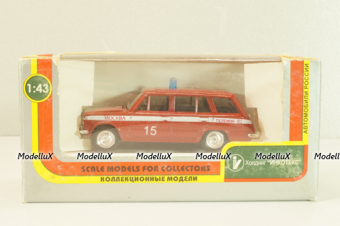 Ваз-2102 Жигули, пожарный, март 2010г., Агат 1:43