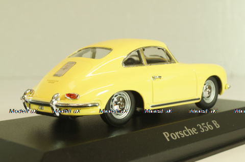 Porsche 356 B Coupe 1961, yellow, 940064300, Maxichamps 1:43