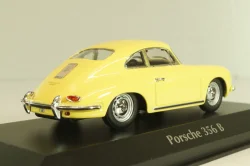 Porsche 356 B Coupe 1961, yellow, 940064300, Maxichamps 1:43