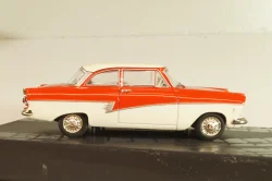 Ford Taunus 17M (P2) De luxe coupe 1957, red/white, Deutsche Liebhaber-Autos, Altaya 1:43